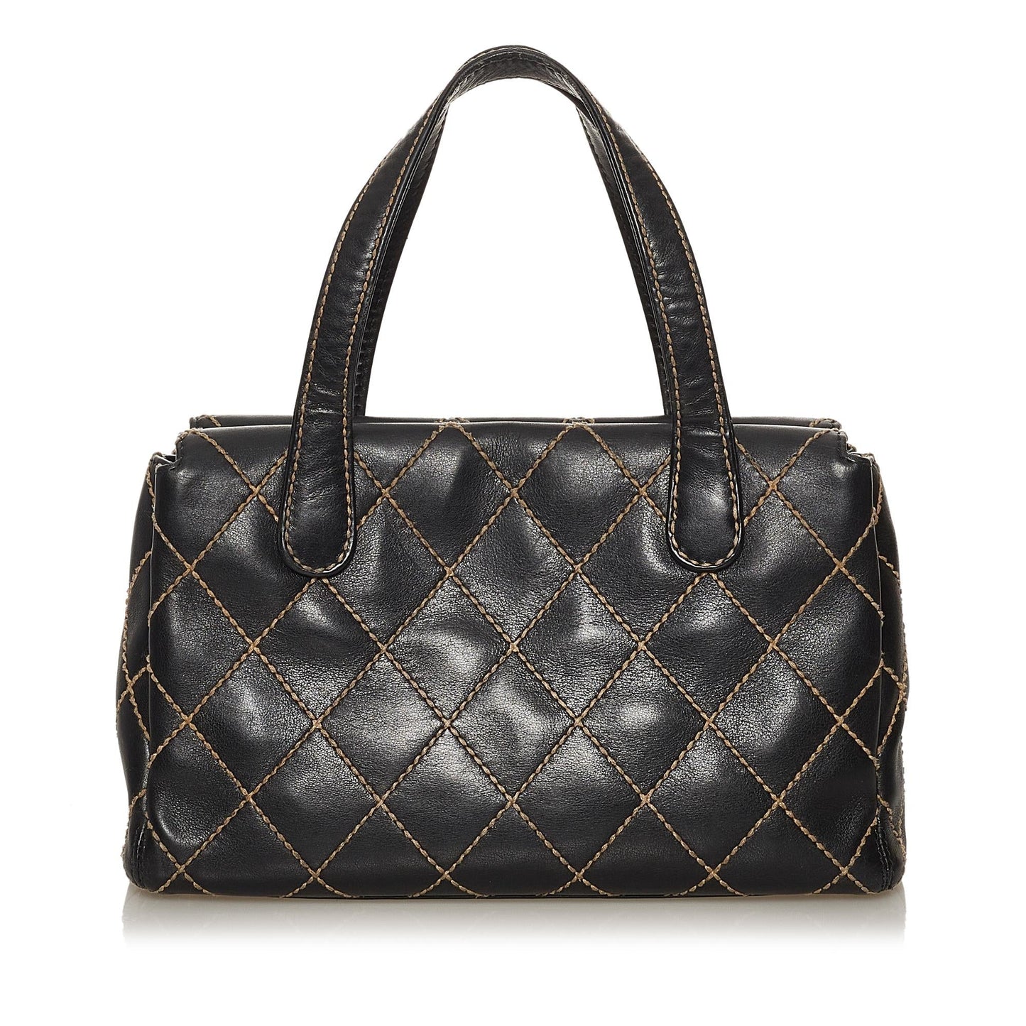 Chanel Wild Stitch SHG Leather Handbag