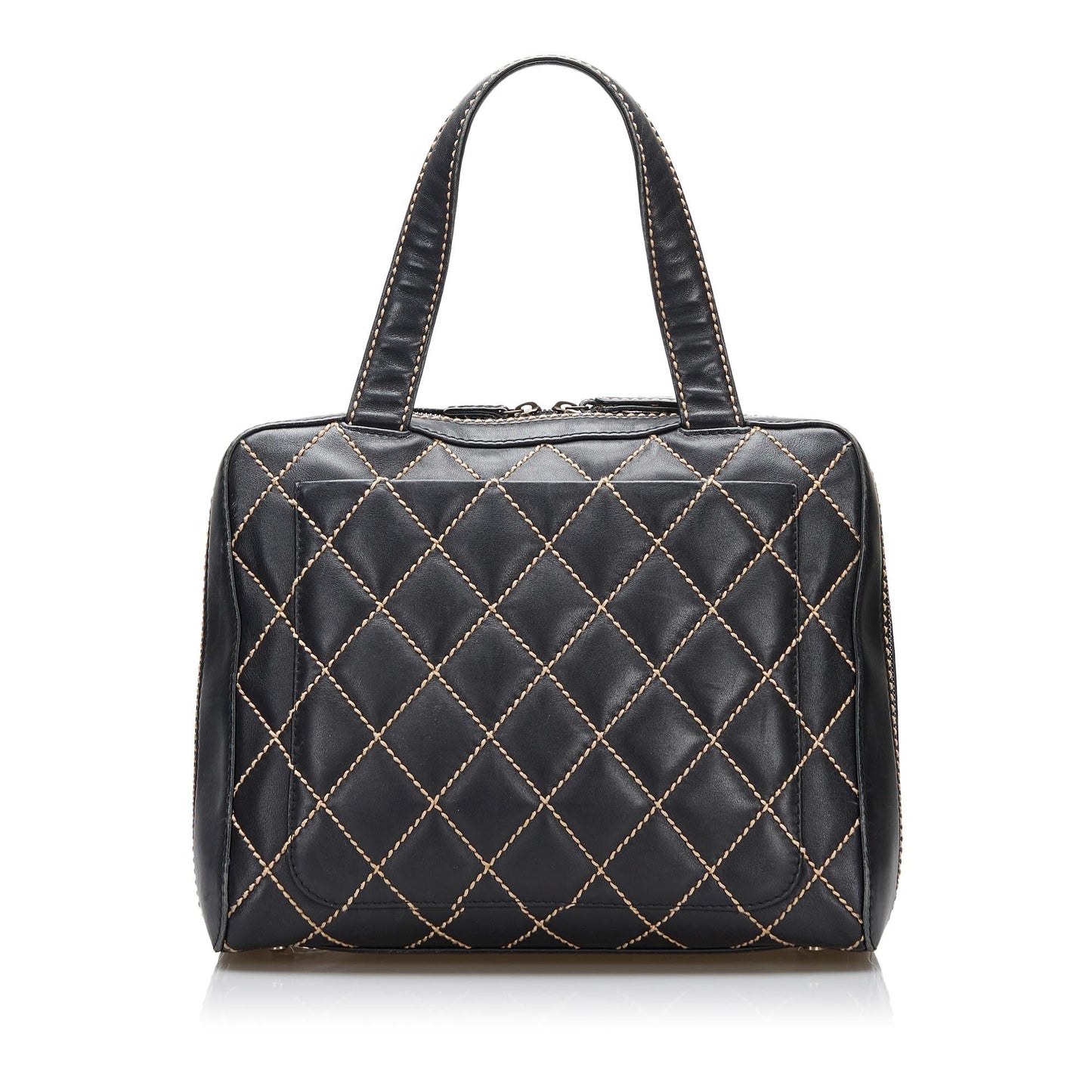 Chanel Wild Stitch SHG-FqQKaO Leather Handbag