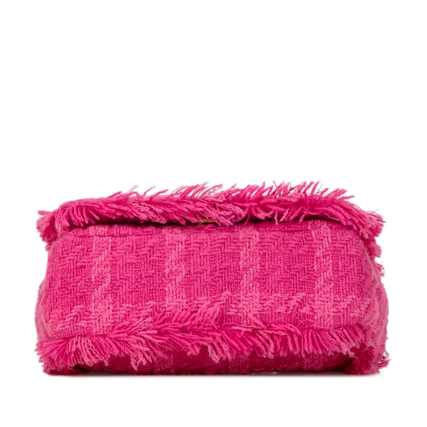 Chanel Wool Tweed Giant Logo Flap (SHG-cgNjh5)