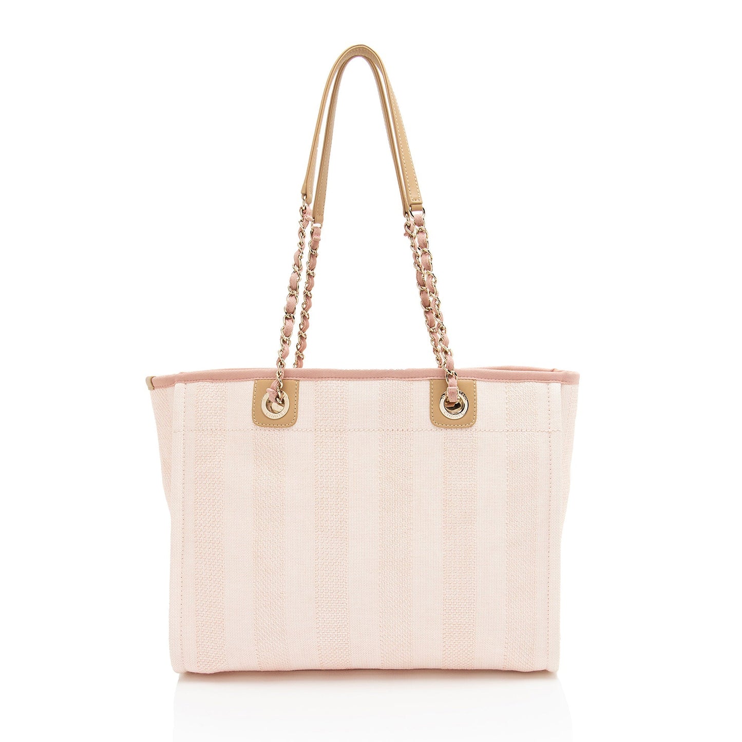 Chanel Woven Straw Deauville Small Tote Bag Shf Vwuyhk