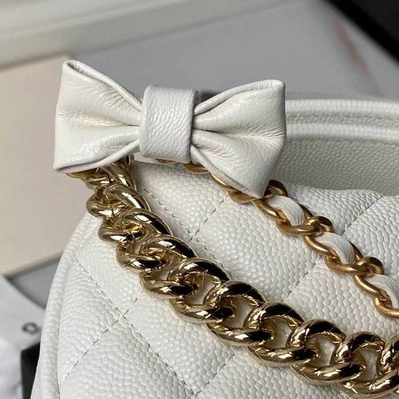 Chanel Round Hand Bag Handbag