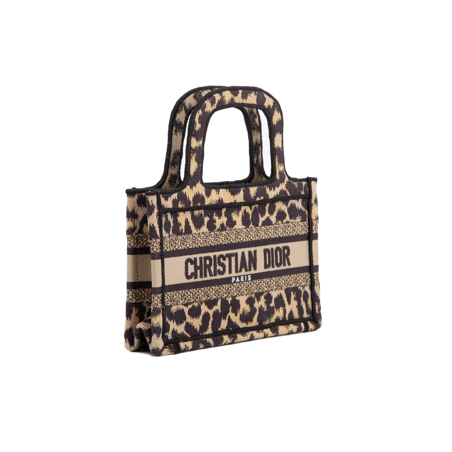 Dior Christian Mizza Book Tote Handbag Mini Tote Bag
