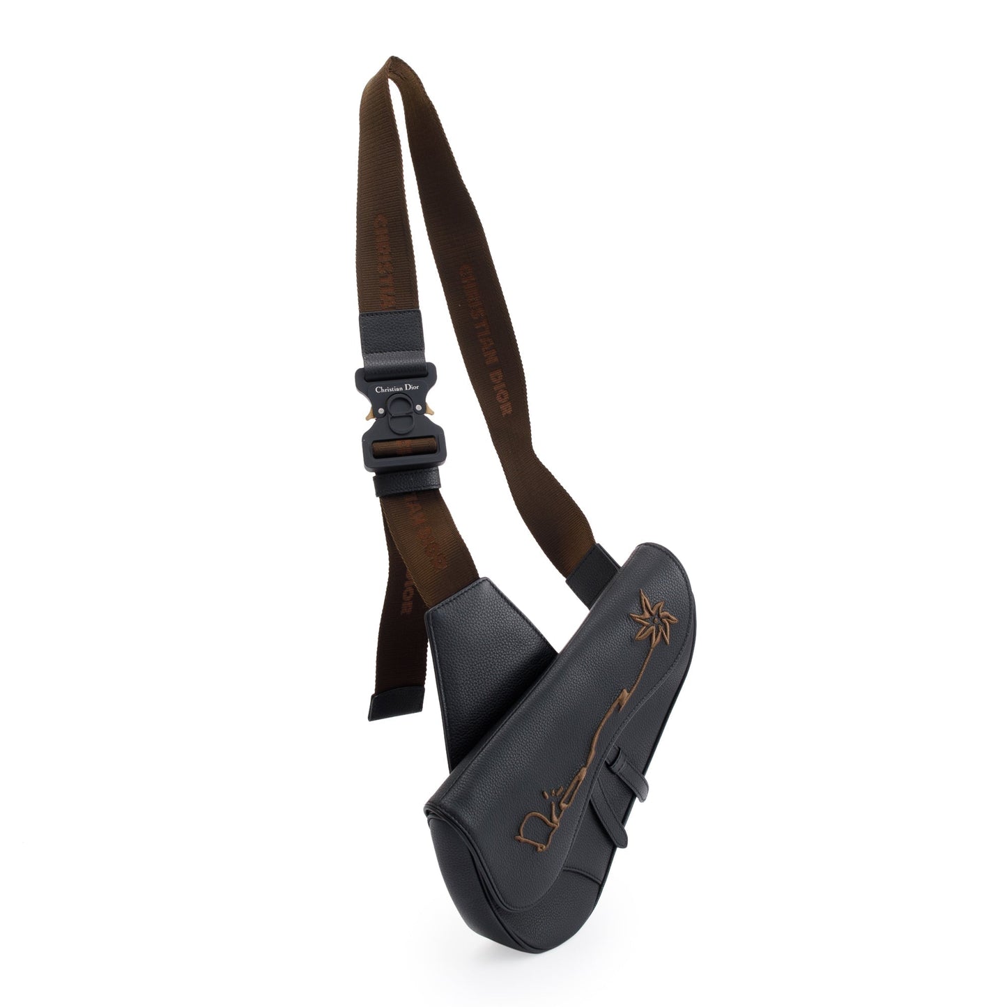 Dior Christian X Cactus Jack Saddle Bag Travel Bag