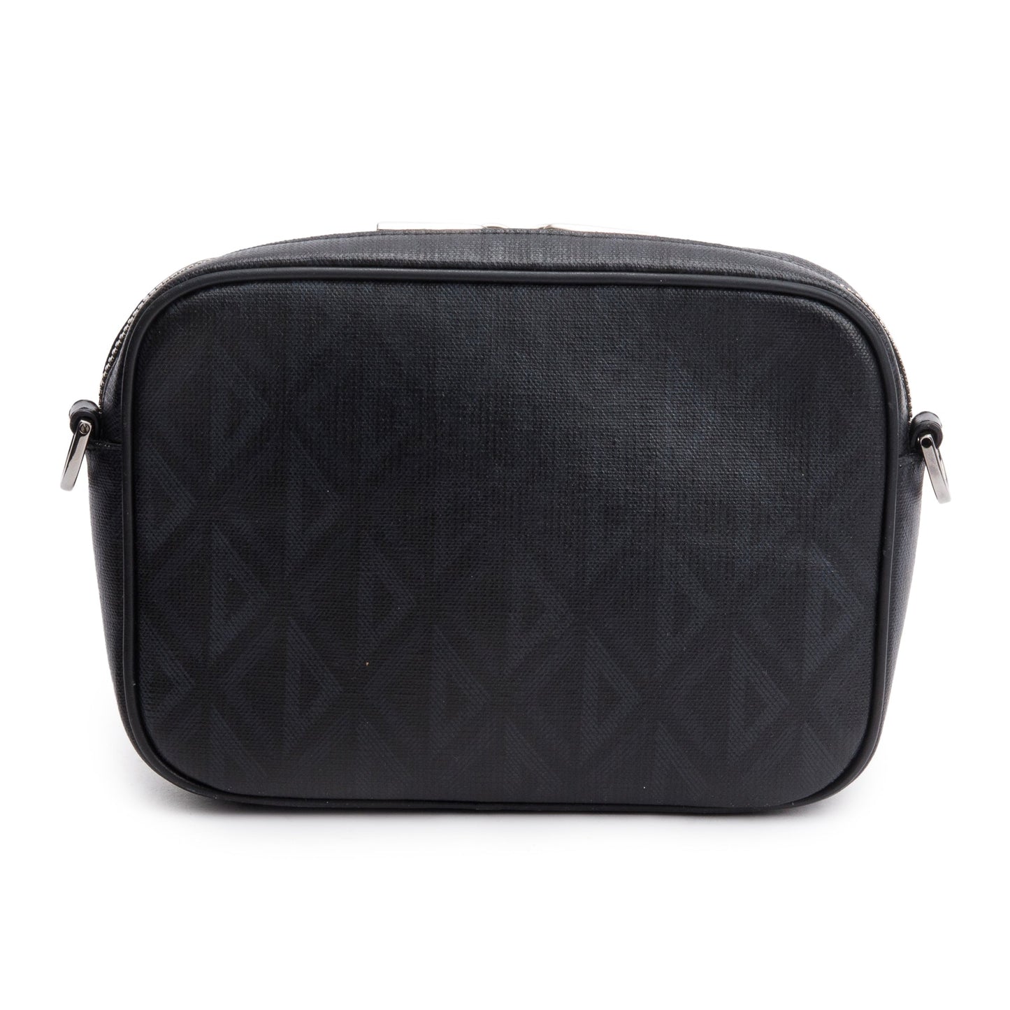 Dior Christian Cd Diamond Coated Hit The Road Leather Canvas Travel Bag
