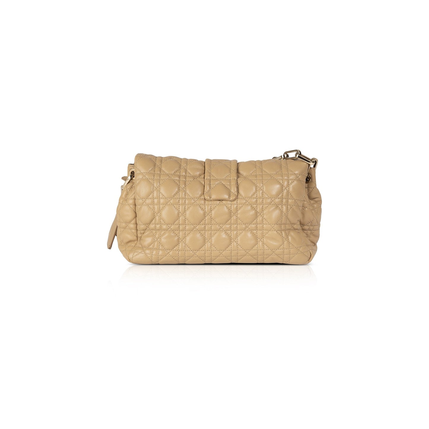 Dior Christian Cannage New Lock Bag Flap Travel Bag
