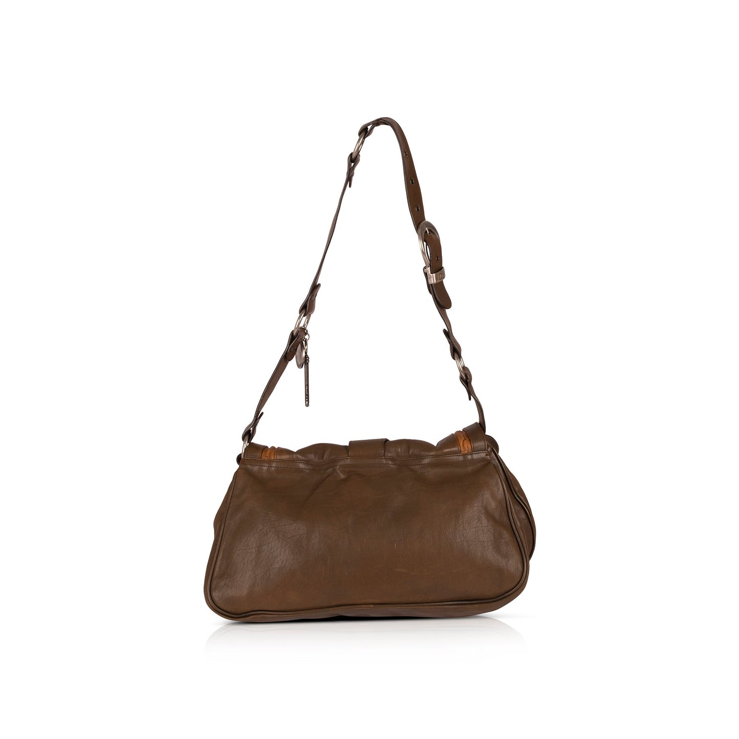 Dior Christian Gaucho Saddle Bag Travel Bag
