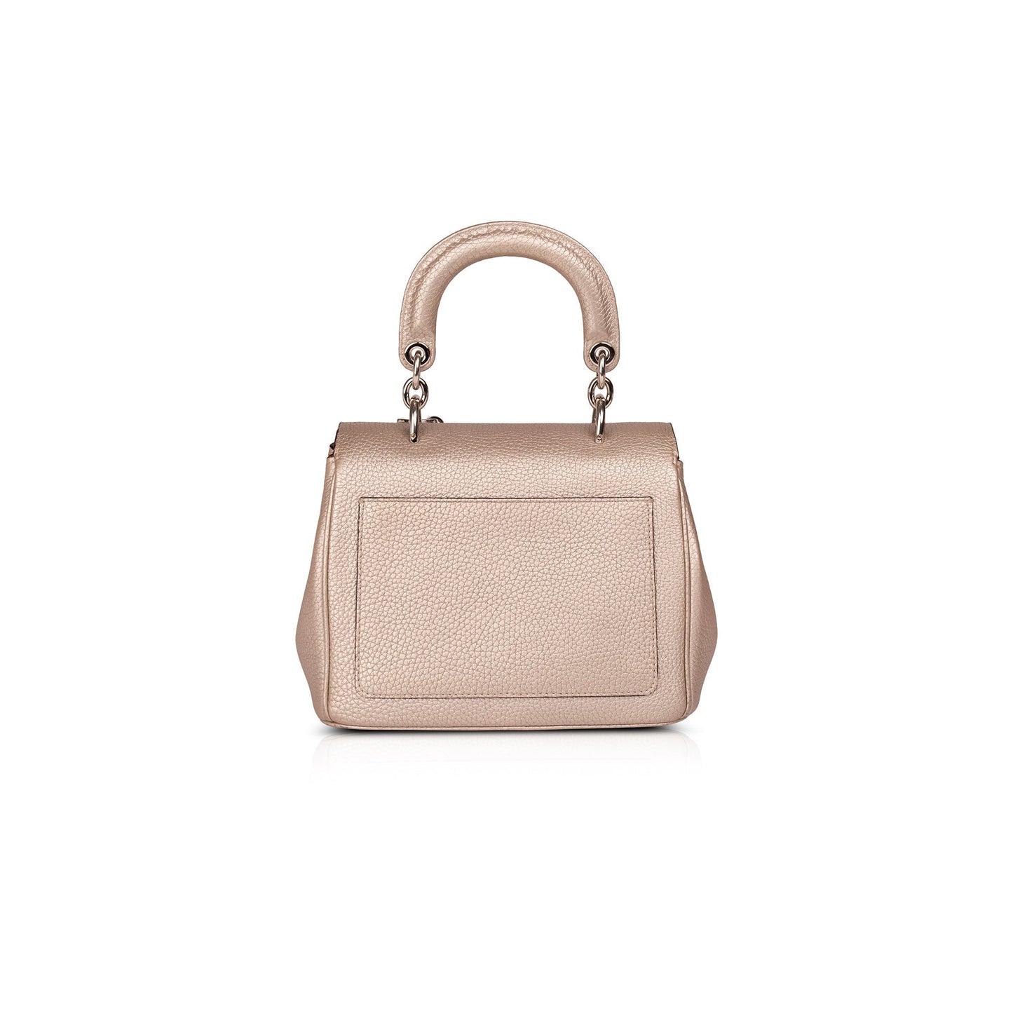 Dior Christian Metallic Be Bag Mini Flap Travel Bag