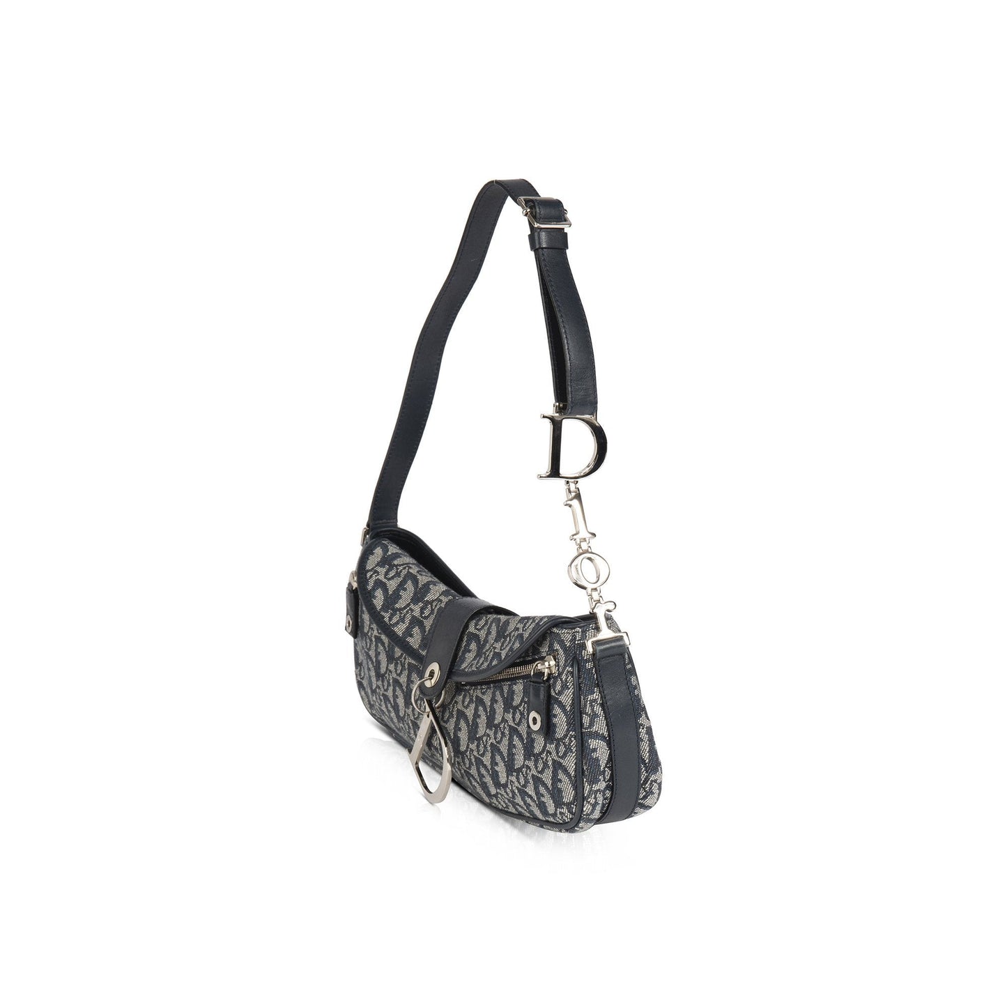 Dior Christian Oblique Baguette Bag Logo Travel Bag