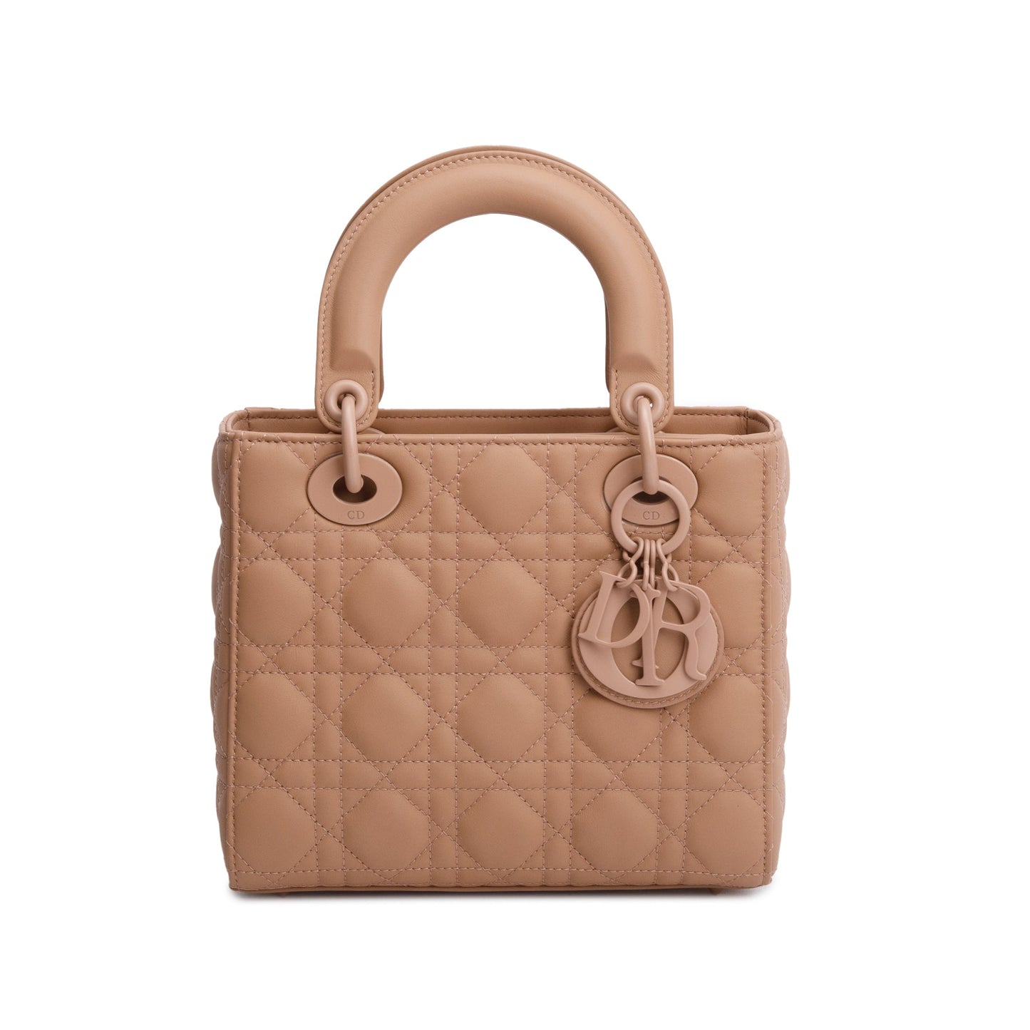 Dior Christian Cannage Lambskin Lady My Abc Bag Leather Pink Travel Bag