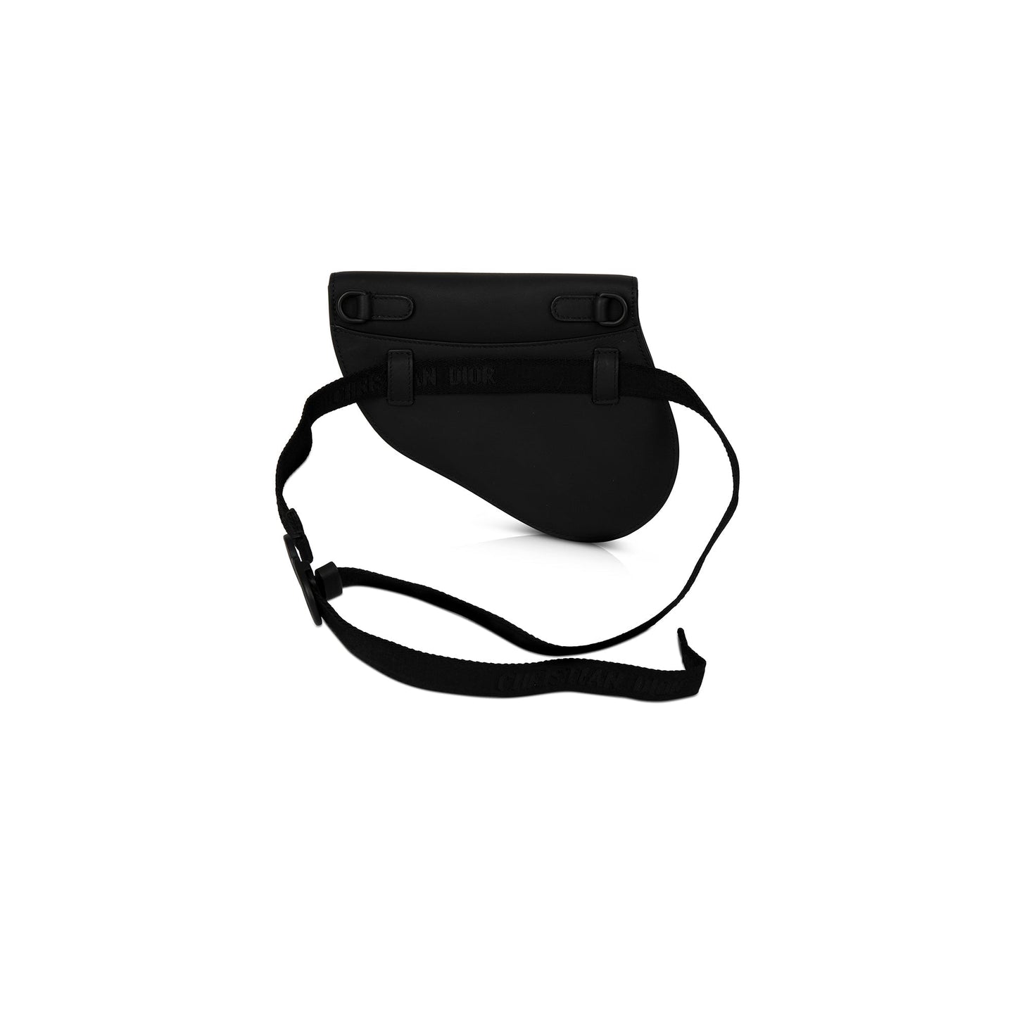 Dior Christian Ultramatte Saddle Bag Leather Travel Bag
