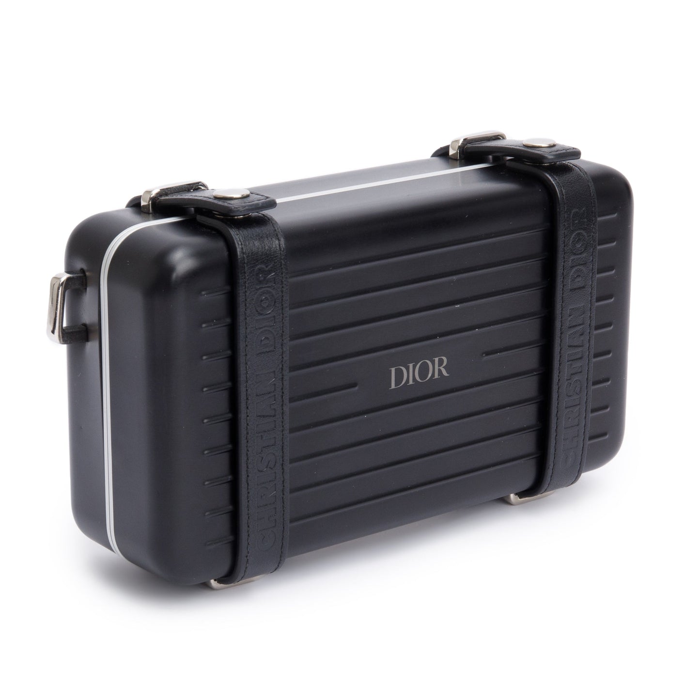 Dior Christian X Rimowa Aluminum Personal Utility Case Travel Bag