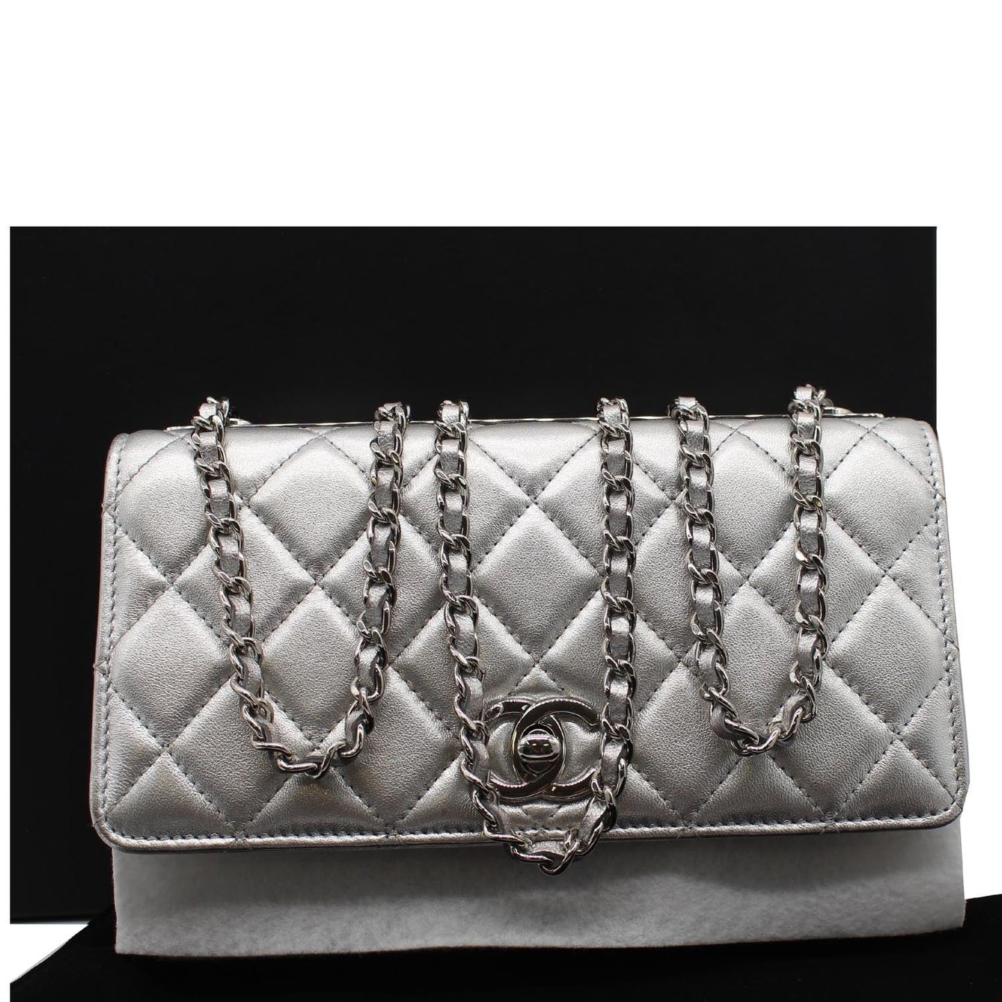 Chanel Trendy Cc Wallet On Chain Crossbody Bag Leather Quilted