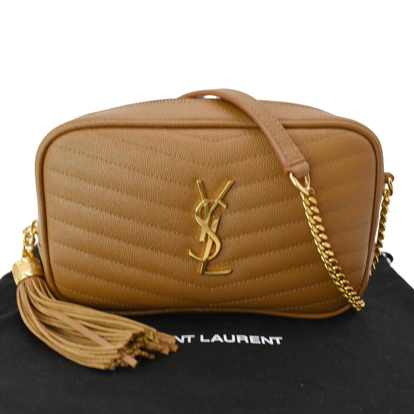 YSL Saint Laurent Saint Lou Grain De Poudre Camera Crossbody Mini Crossbody Bag