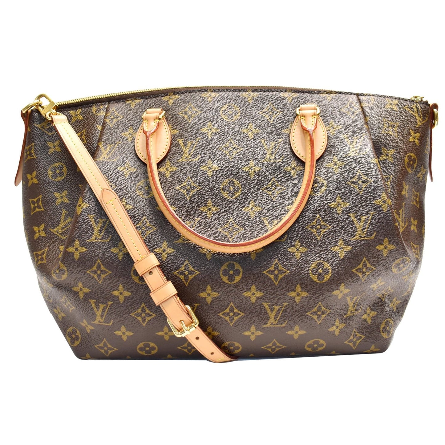 Louis Turenne Gm Way Shoulder Bag Canvas Monogram Brown 6