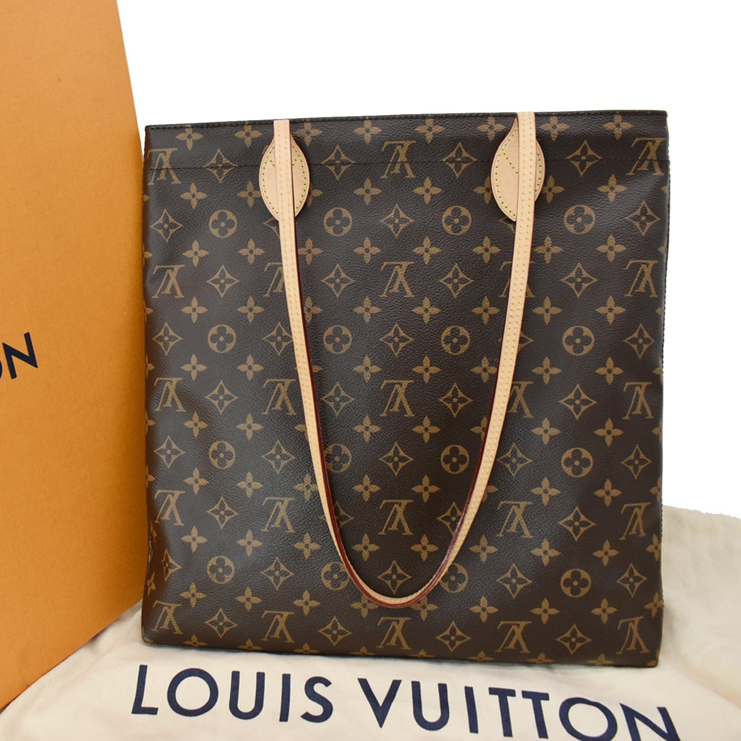 Louis Carry It Shoulder Bag Canvas Monogram