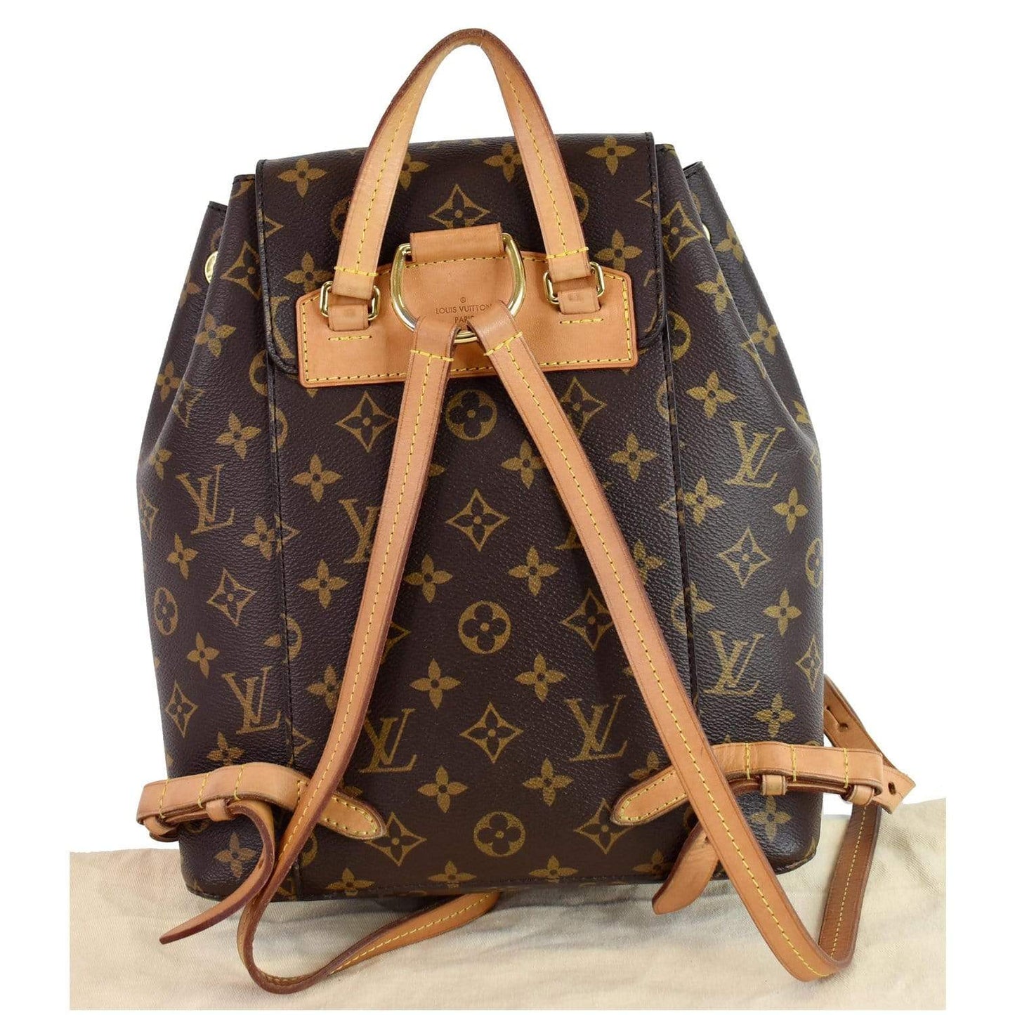 Louis Montsouris Nm Backpack Bag Off Canvas Monogram