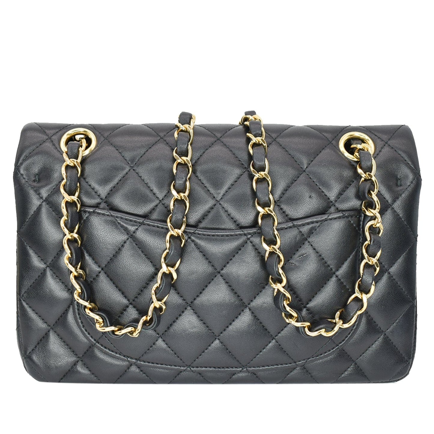 Chanel Classic Double Flap Shoulder Bag Hot Deals Leather Black