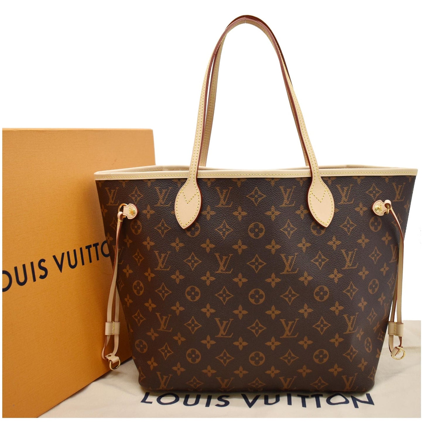 Louis Neverfull Mm Tote Bag New Year Canvas Monogram