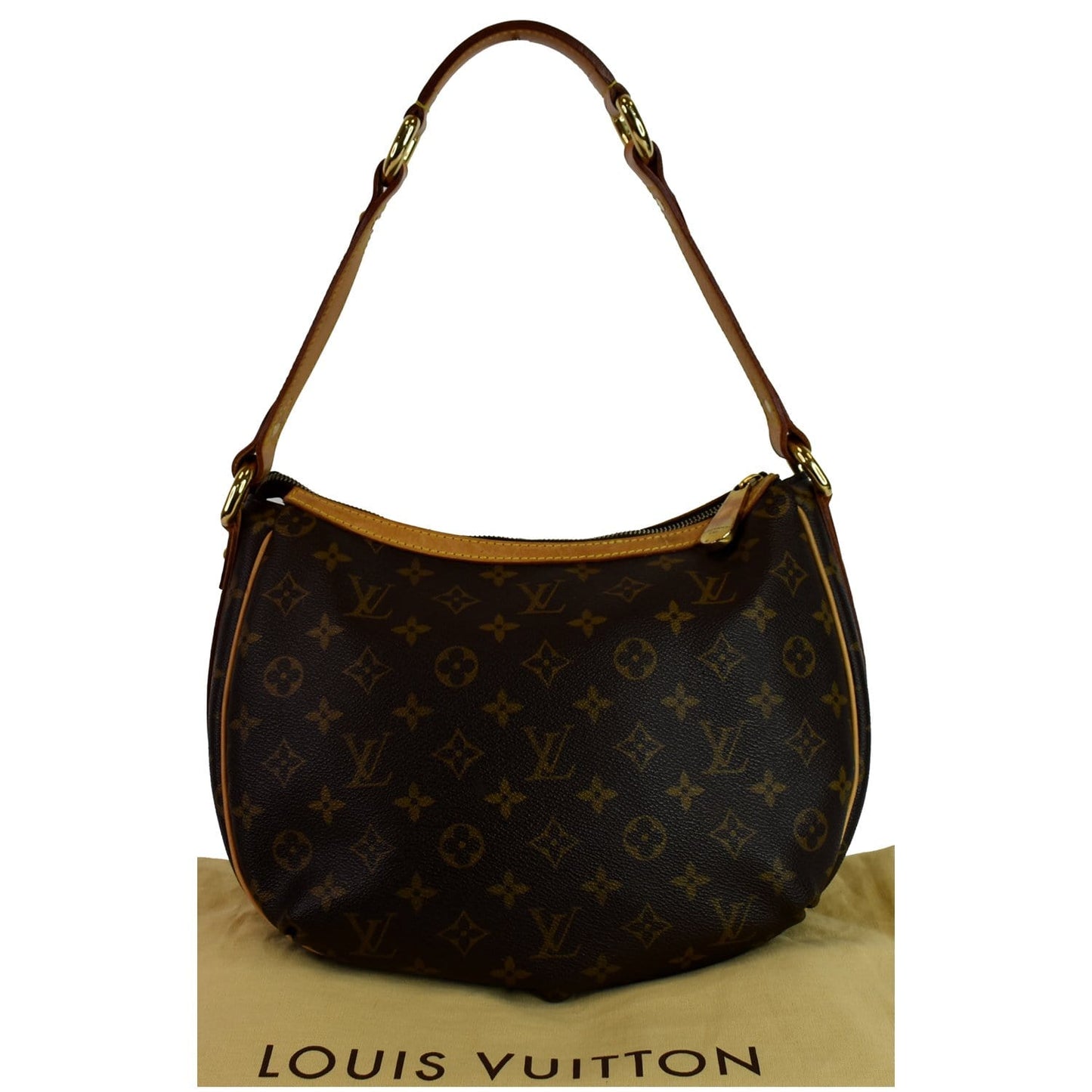 Louis Tulum Pm Shoulder Bag Canvas Monogram