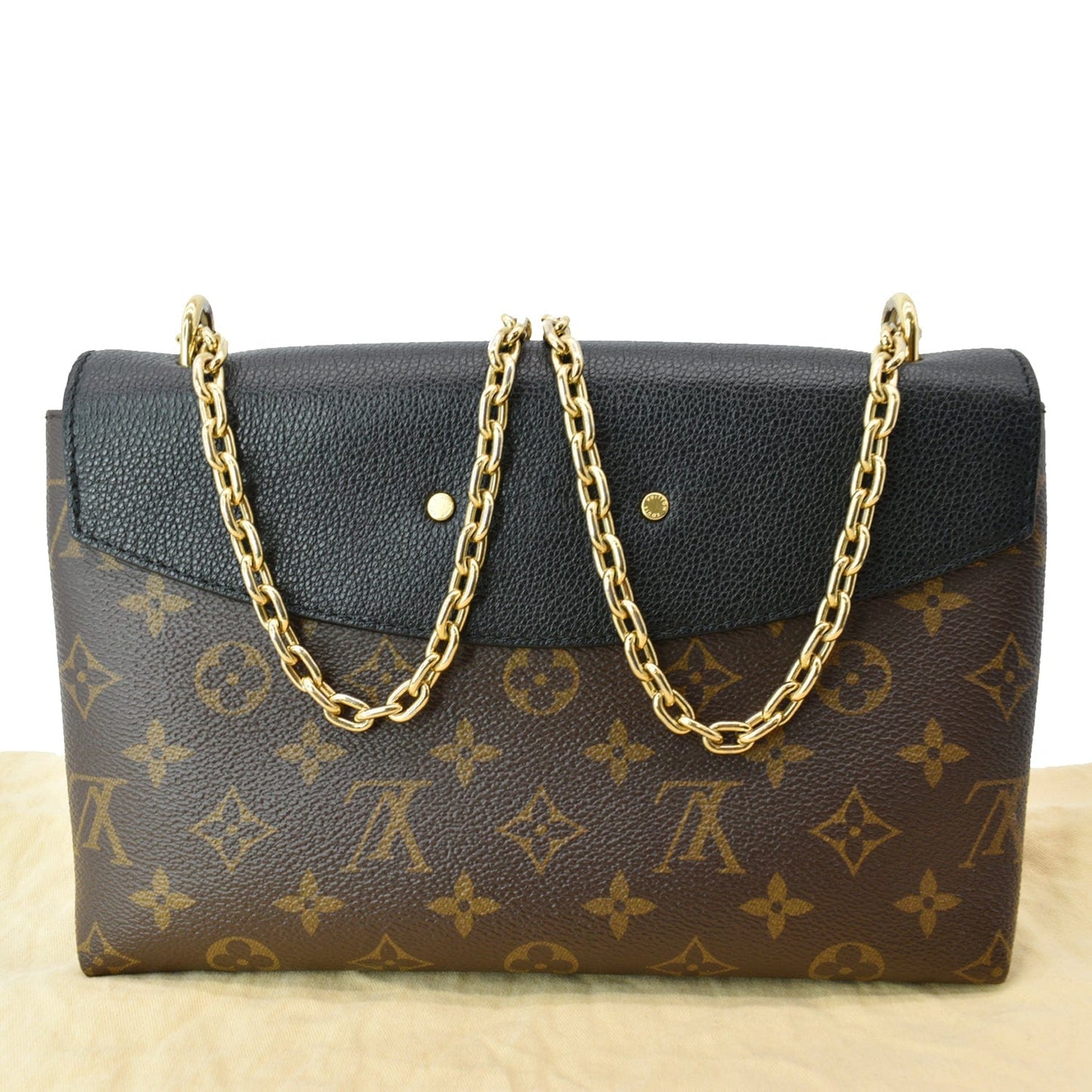 Louis Saint Placide Crossbody Bag Off Canvas Monogram