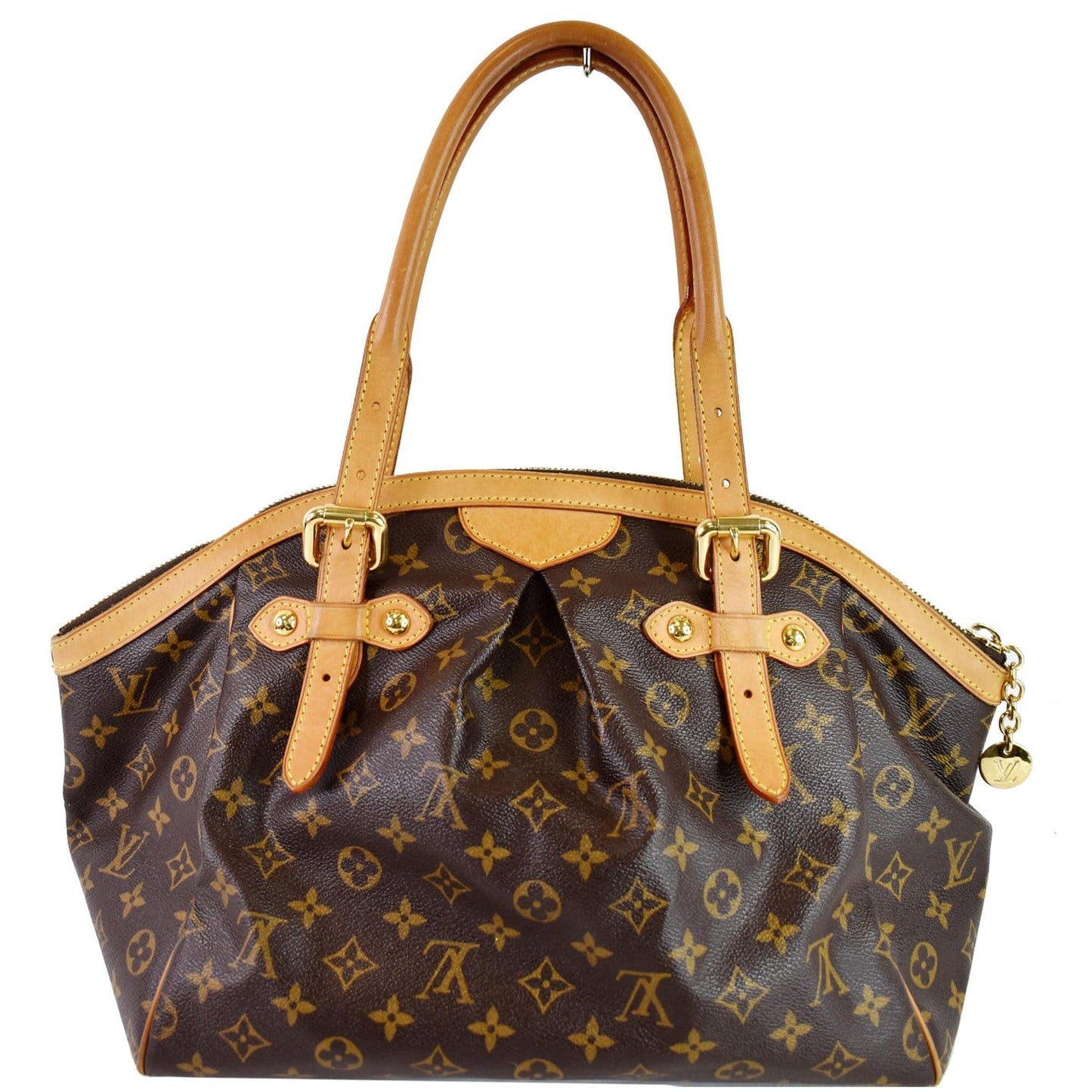 Louis Tivoli Gm Shoulder Bag Canvas Monogram Brown 10