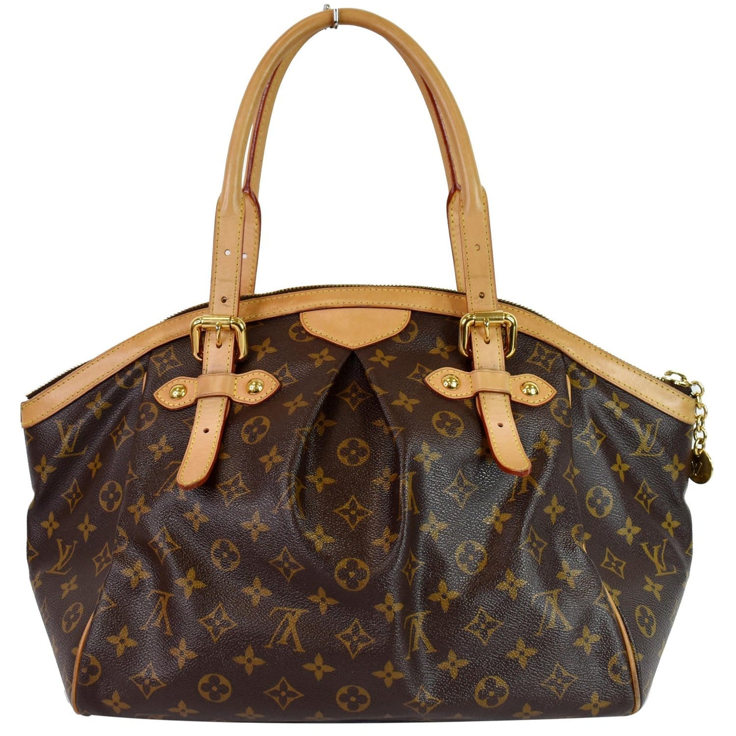Louis Tivoli Gm Shoulder Bag Canvas Monogram Brown 8