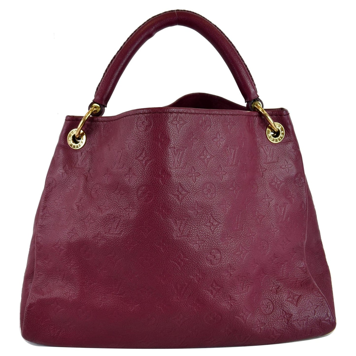 Louis Artsy Mm Empreinte Shoulder Bag Mulberry Leather