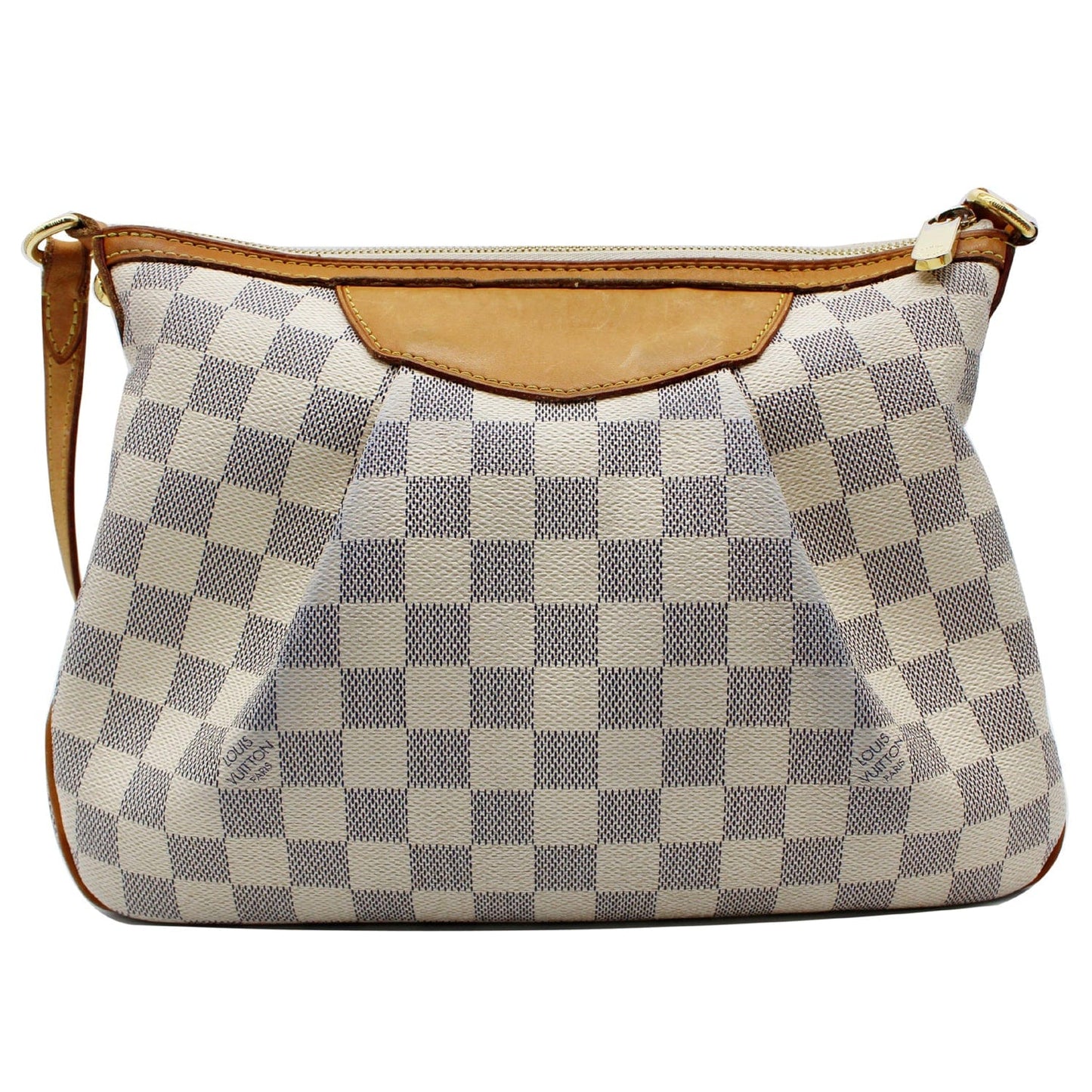 Louis Damier Azur Siracusa Pm Shoulder Bag