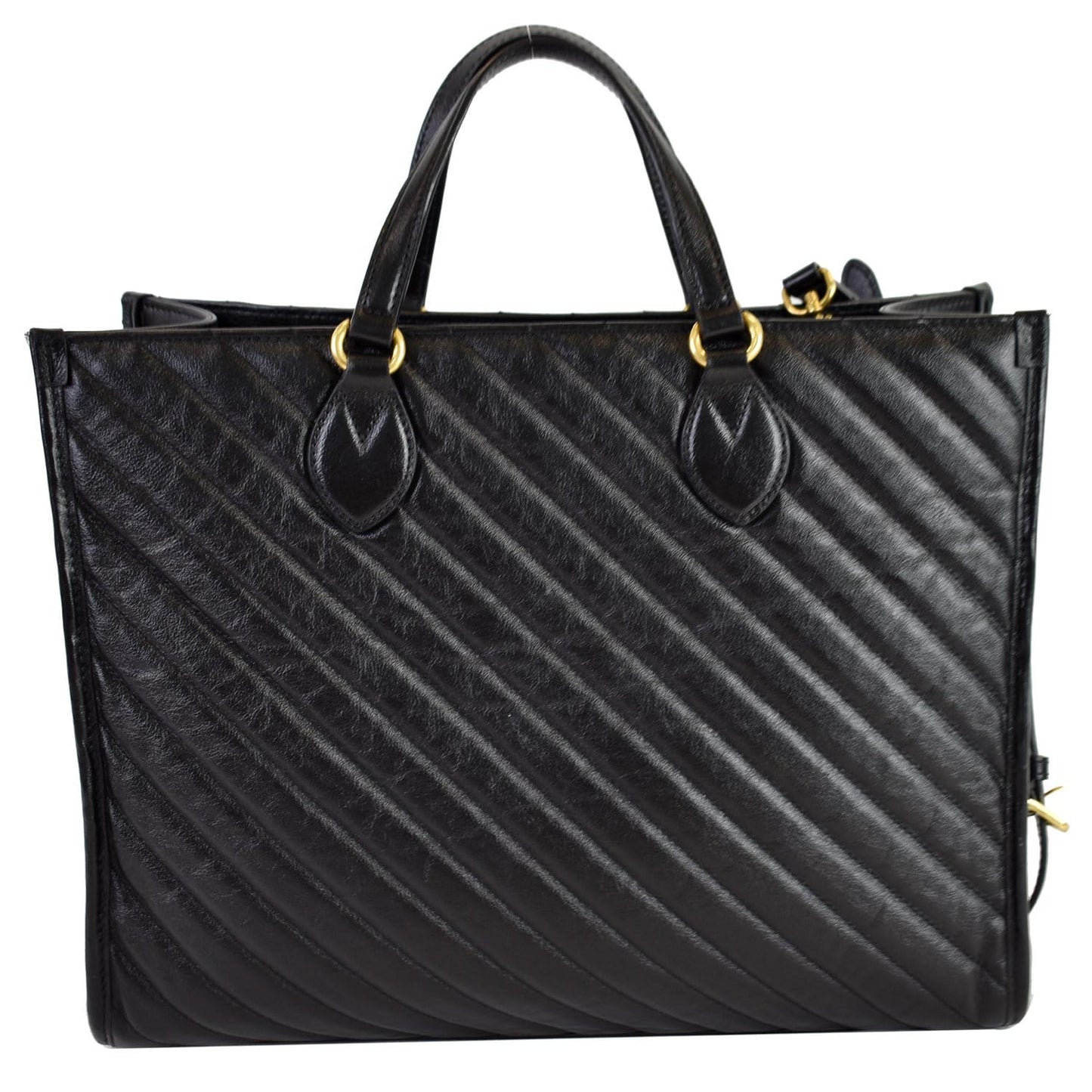 Gucci Marmont Medium Tote Bag Leather Matelasse