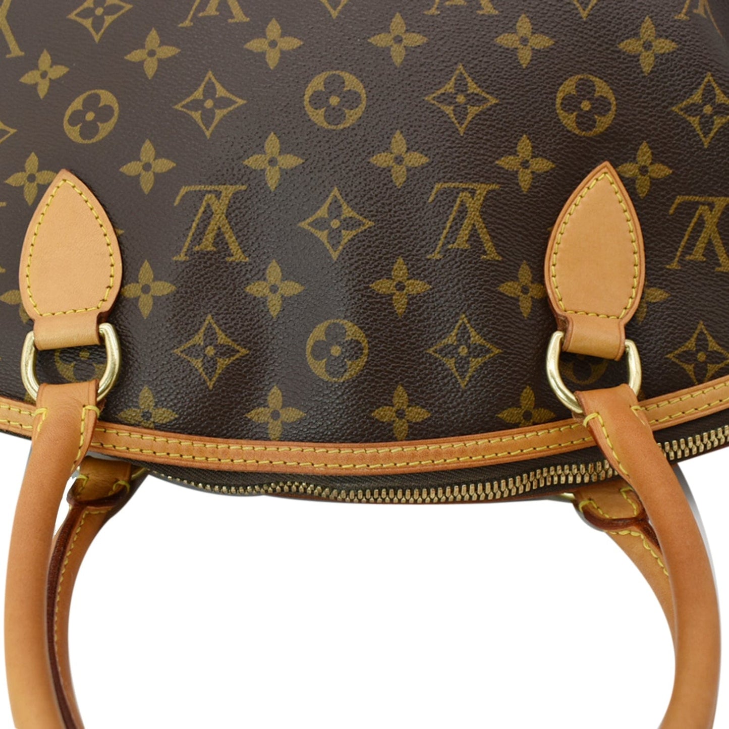 Louis Lockit Horizontal Tote Bag Canvas Monogram