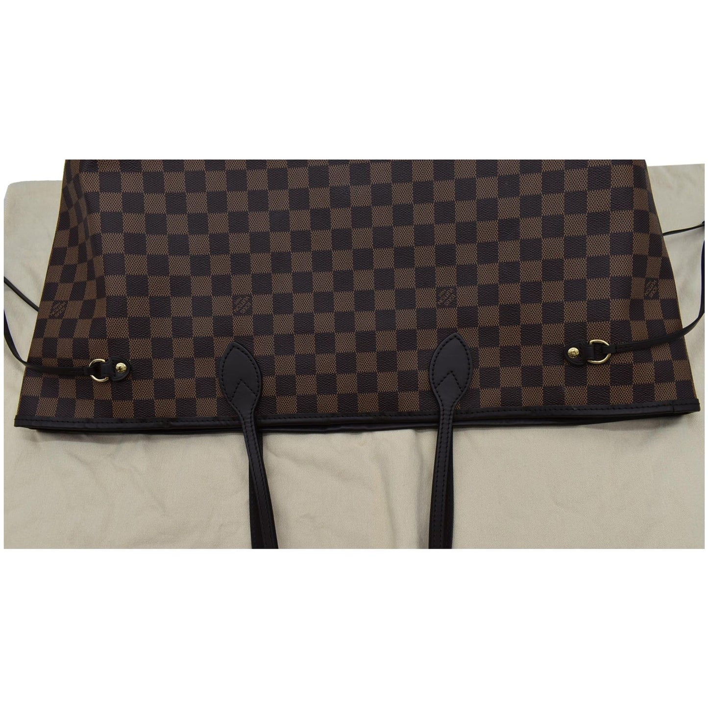 Louis Neverfull Gm Damier Ebene Tote Shoulder Brown Shoulder Bag