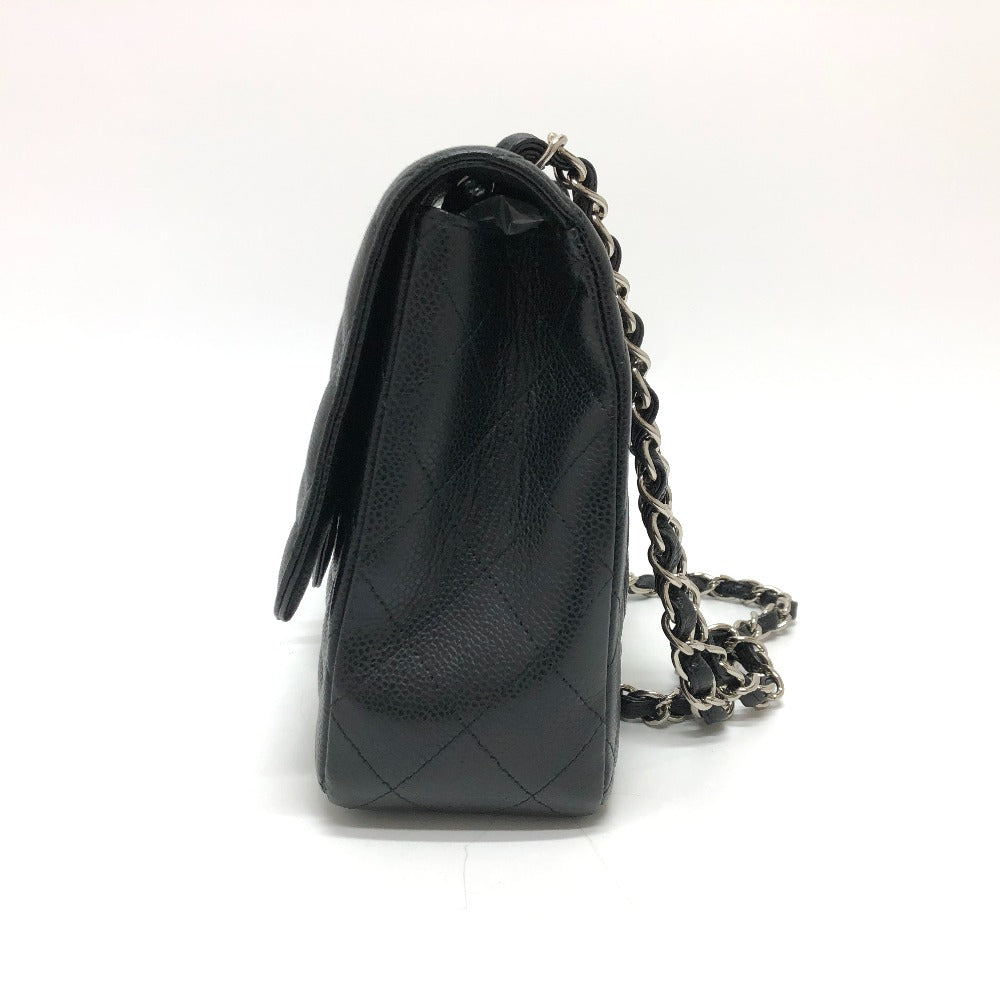 Chanel Caviar skin Matrasse 30 Black Shoulder Bag