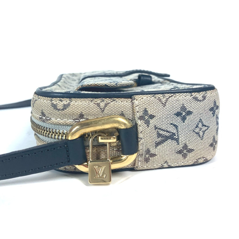 Louis Vuitton N41127 Damier Jean Damier Jean Canvas Navy Shoulder Bag