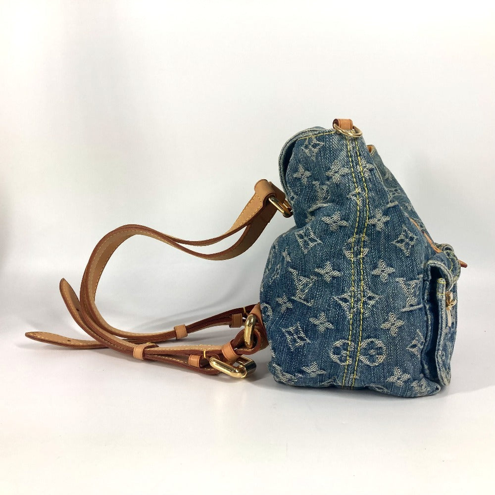 Louis Vuitton Backpack M95057 Sac A DosPM Monogram Canvas Denim Blue