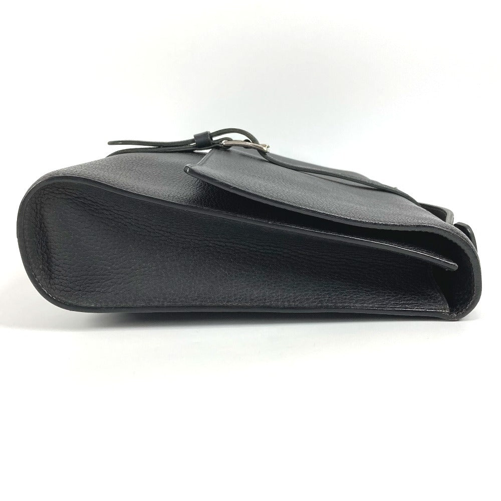 Business Bag Etrivieres Document Leather Black Travel Bag