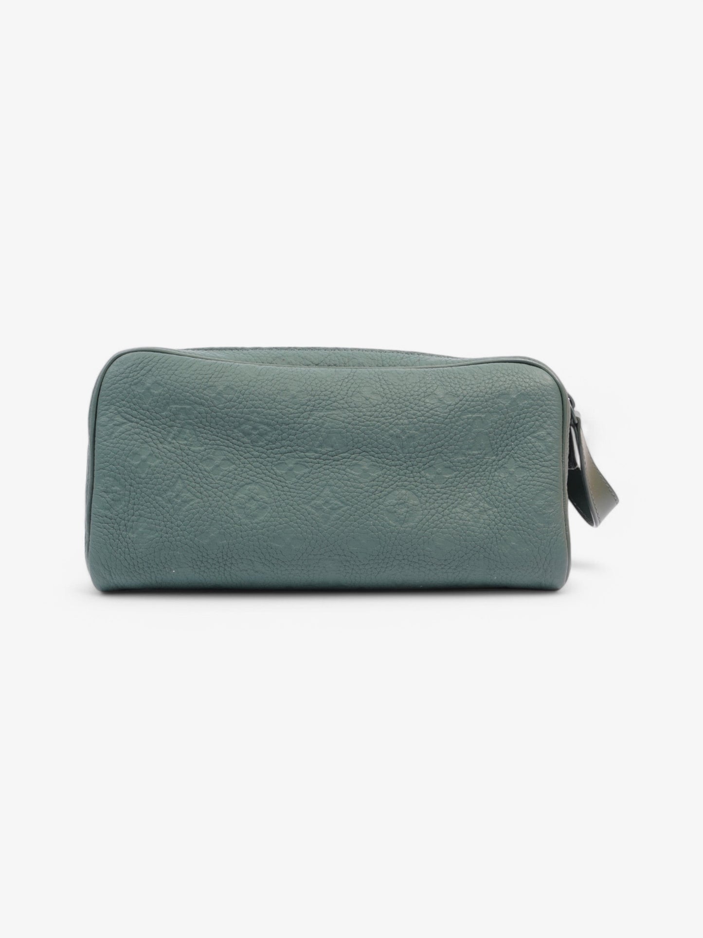 Louis Vuitton Dopp Kit Forest Monogram Empreinte Leather Green Handbag