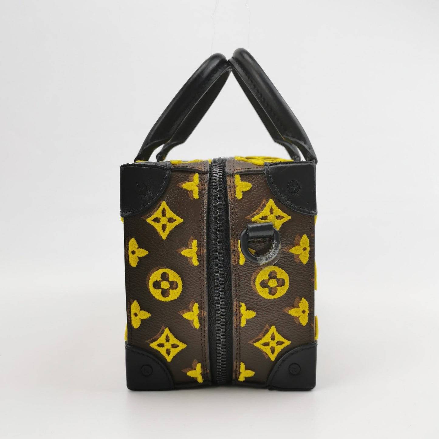 Louis Vuitton Soft Trunk Speedy Tuffetage Yellow Monogram Handbag