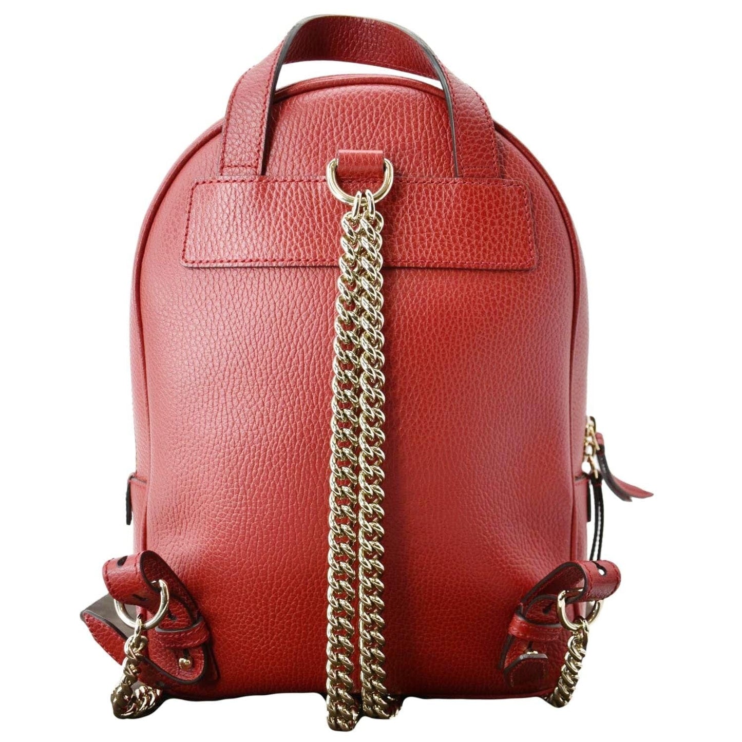 Gucci Soho Backpack Leather Red