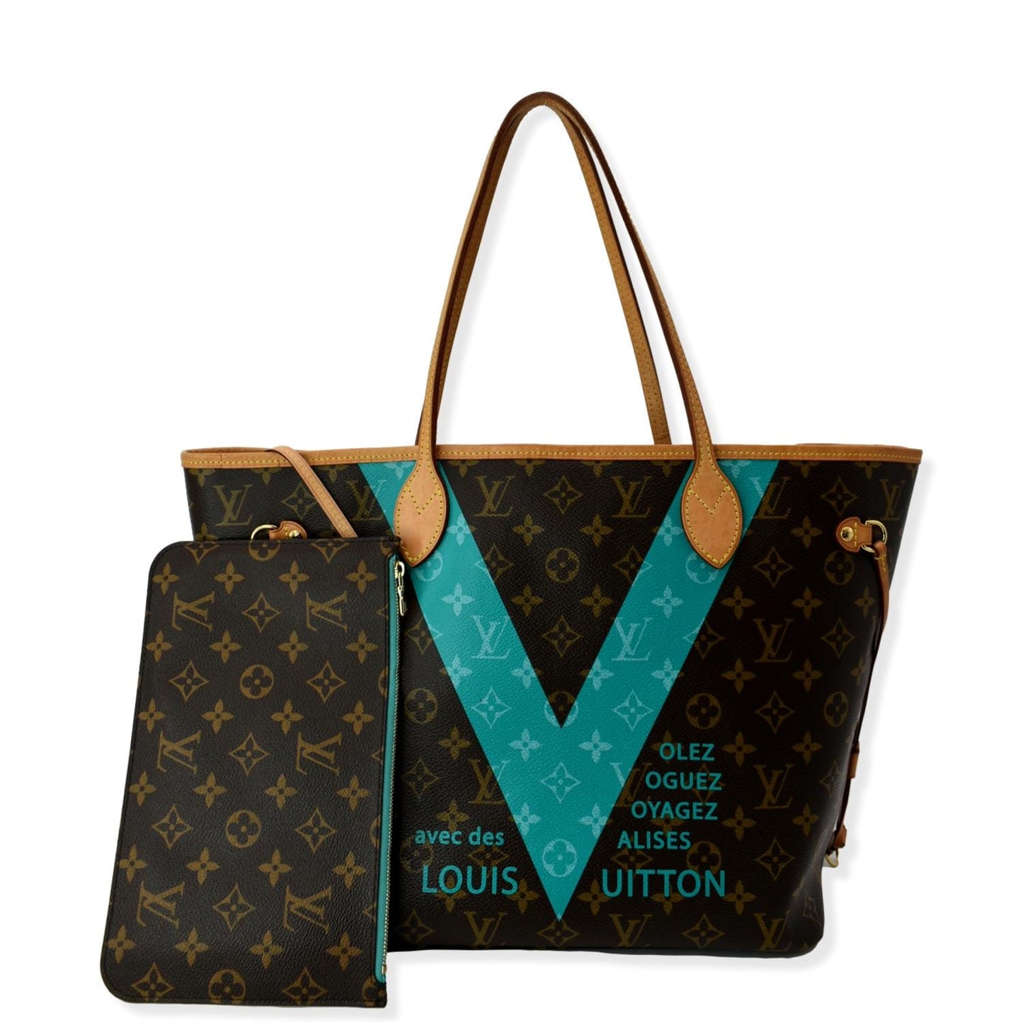 Louis Limited Edition Neverfull Mm Tote Bag Canvas Monogram
