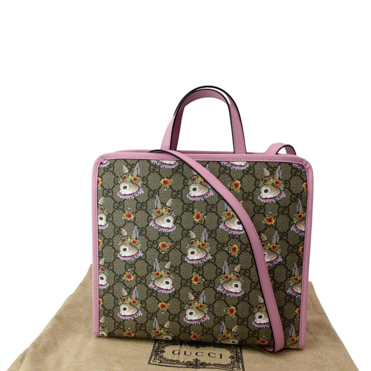 Gucci Children Yuko Higuchi Supreme Tote Bag Pink