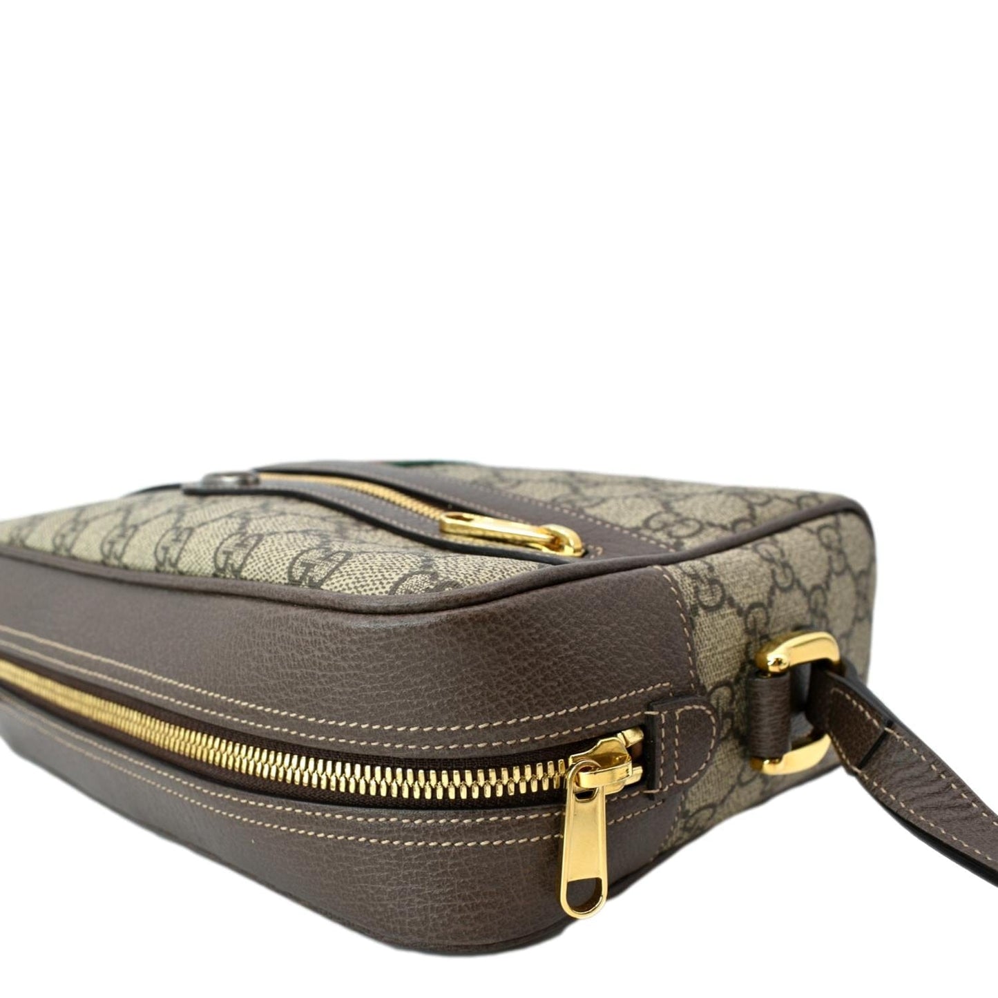 Gucci Ophidia Supreme Crossbody Bag Beige