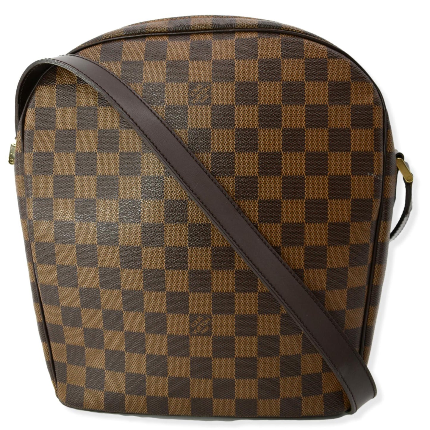 Louis Ipanema Gm Damier Ebene Crossbody Bag Brown