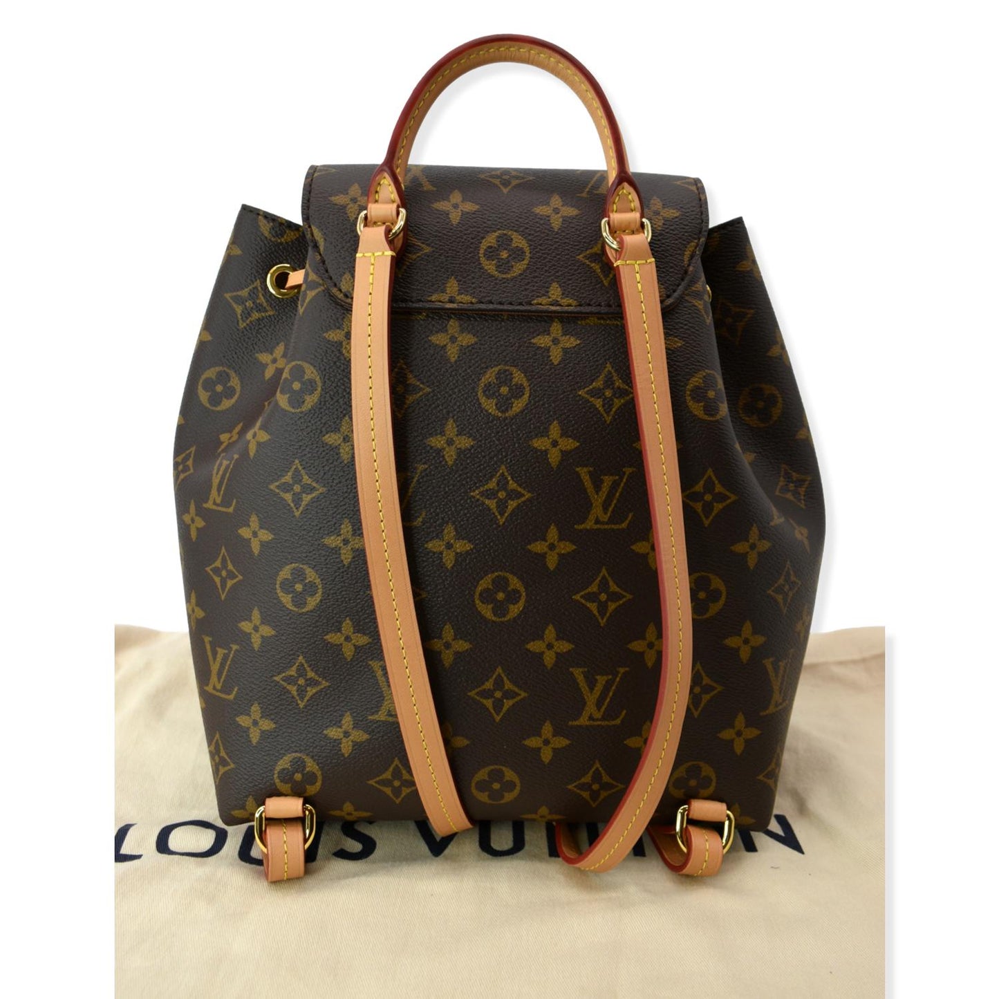 Louis Montsouris Pm Backpack Canvas Monogram Montsouris Pm