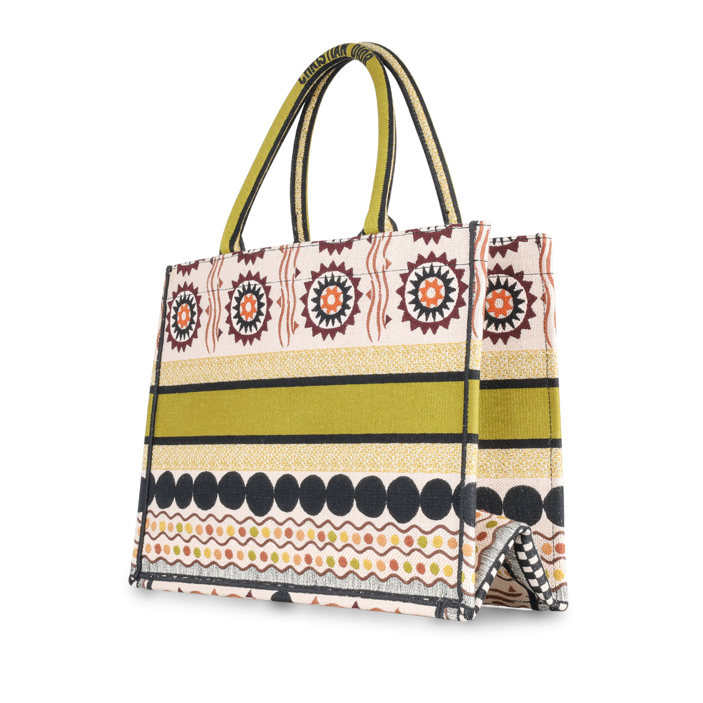 Dior Christian Book Tote Canvas Medium Tote Bag