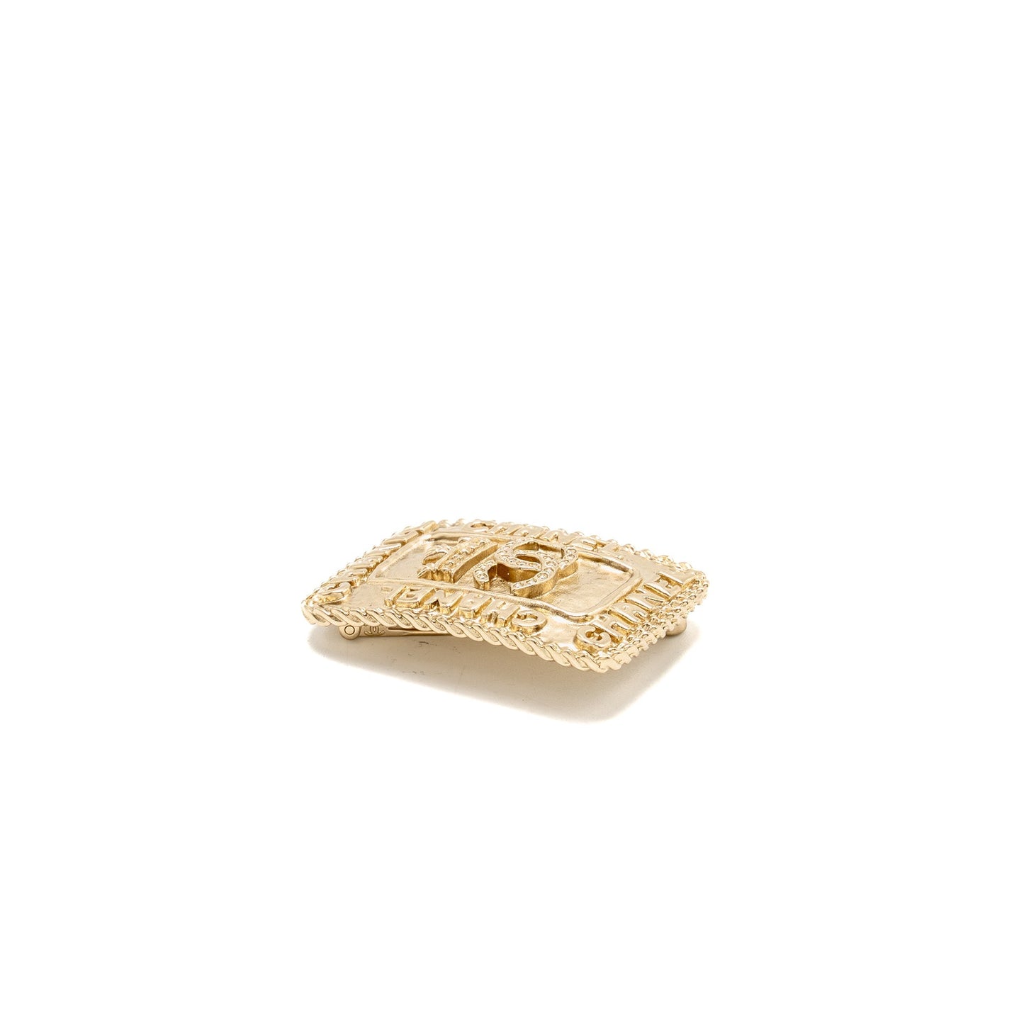 Chanel CC LOGO CROWN Gold Handbag