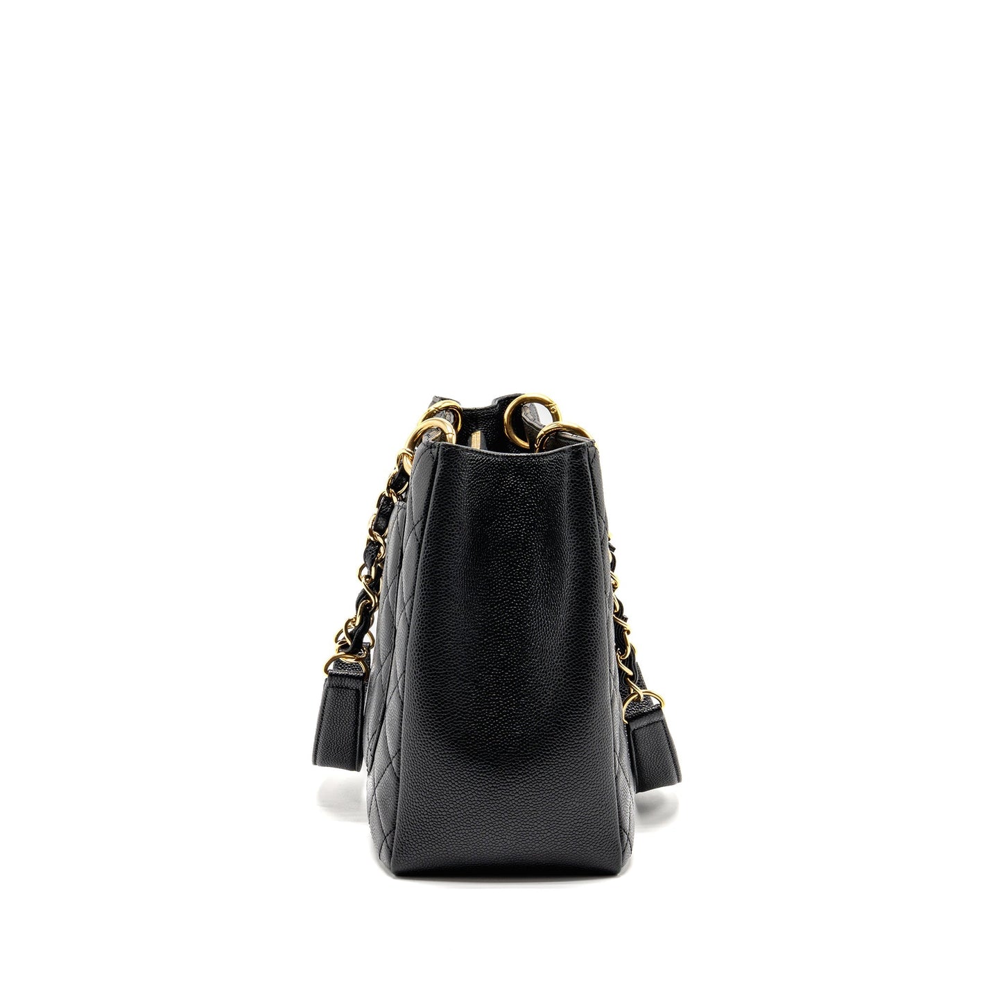 Chanel Grand Shopping caviar GHW Black Tote Bag Ghw 11