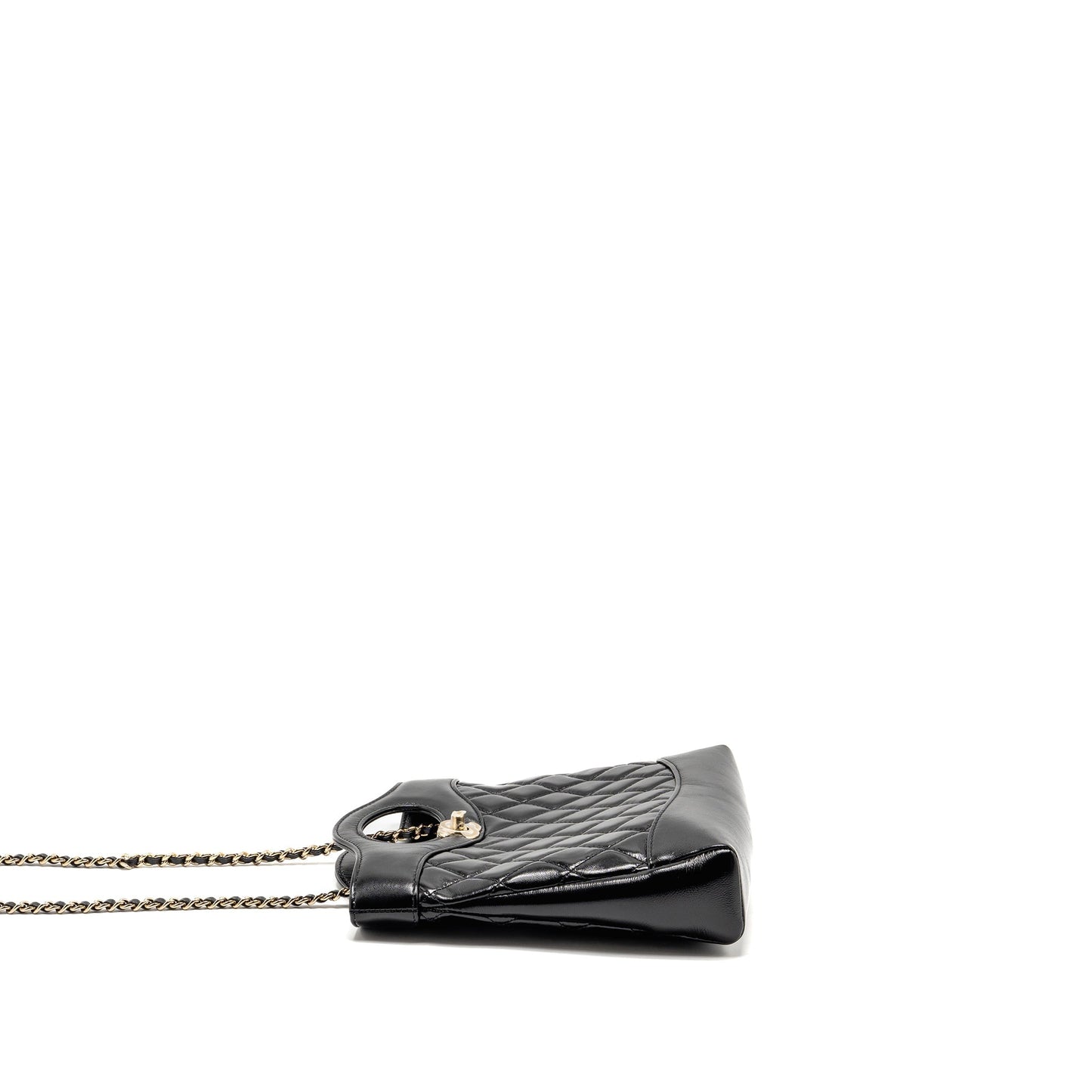 Chanel 31 Shiny Calfskin LGHW Microchip Black Mini Bag Microchip 1