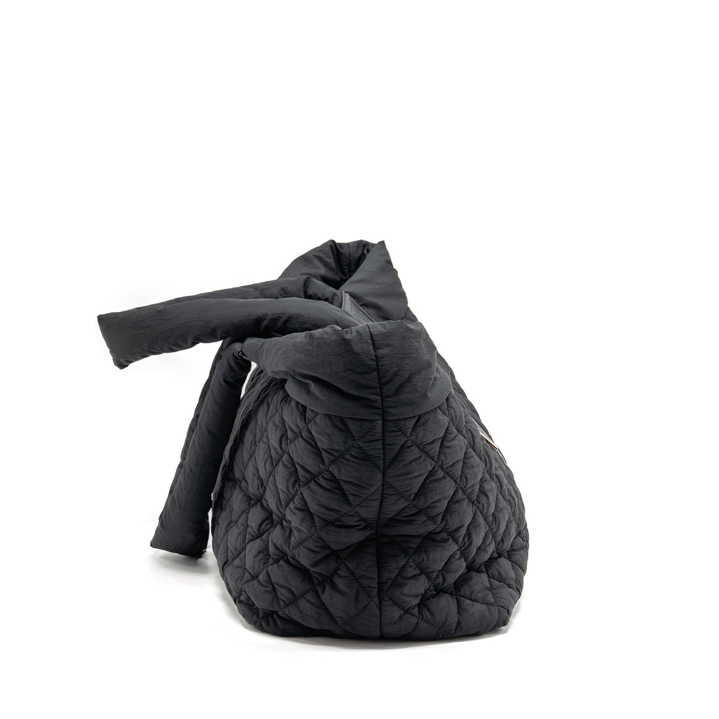 Chanel Cocoon Nylon SHW Black Canvas Travel Bag