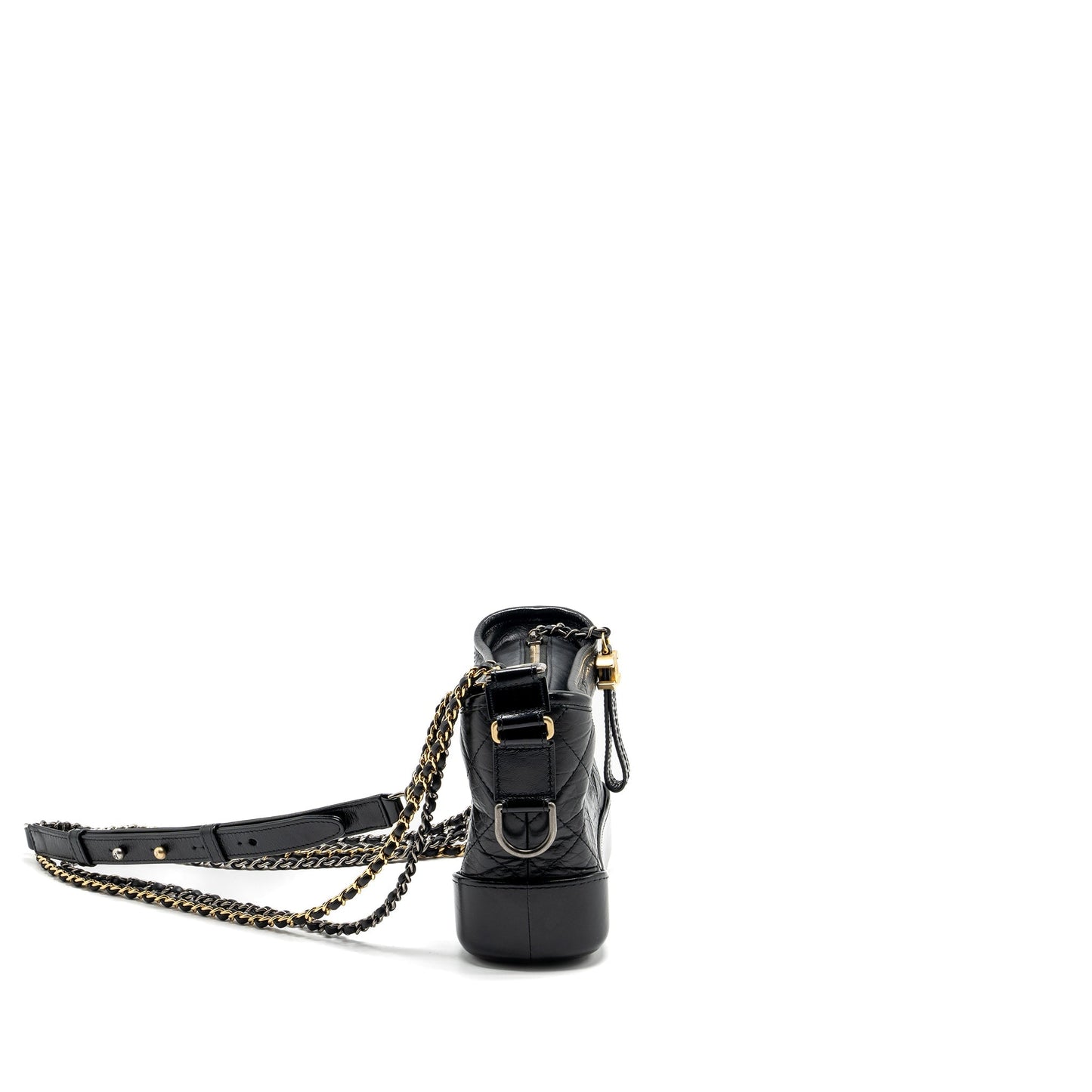 Chanel Gabrielle Hobo Calfskin HARDWARE Multicolour Black Small Shoulder Bag Hardware 2