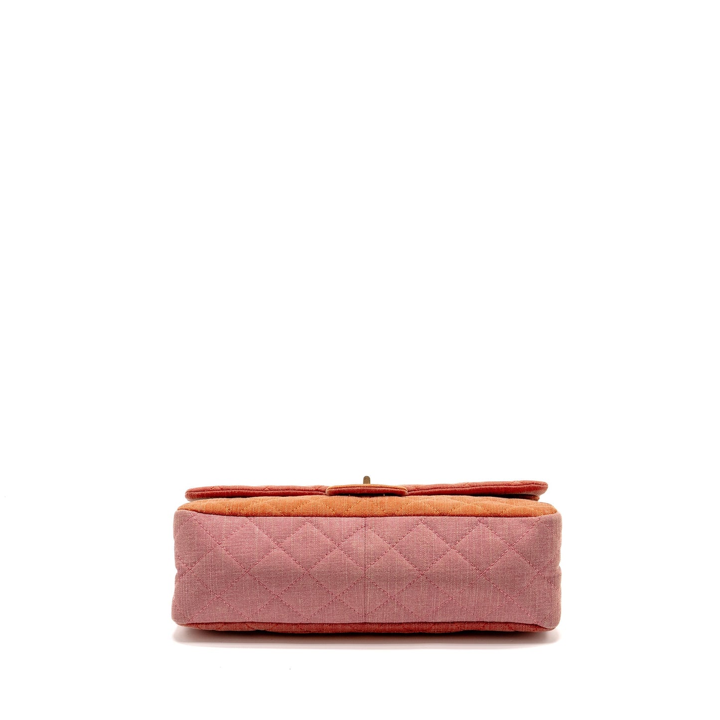 Chanel Maxi 2.55 Reissue Double Flap Fabric Multicolour Shoulder Bag